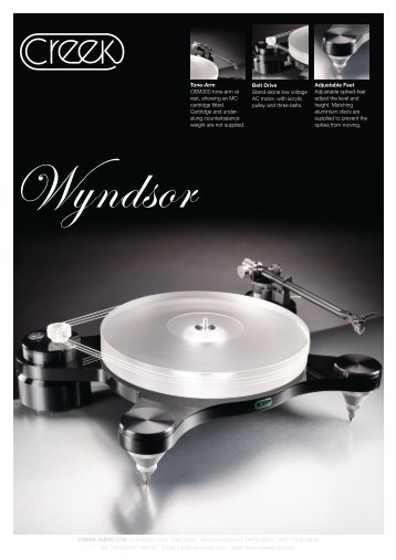 wyndsor leaflet - Supersonido