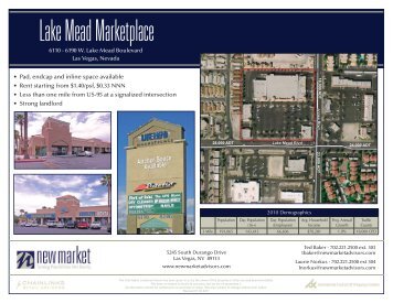Lake Mead Marketplace - NewMarket Advisors