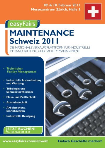 MAINTENANCE Schweiz 2011 - easyFairs