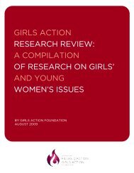 and young - Girls Action Foundation