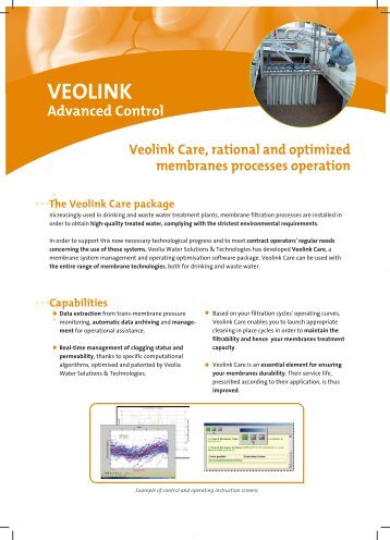 Veolink Care Brochure - Veolia Water Solutions & Technologies