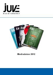 Mediadaten 2012 - JUVE