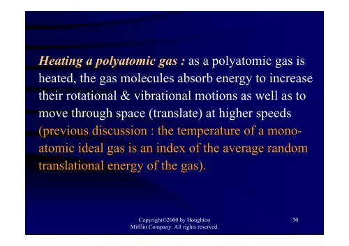 Ch 9 Energy, Enthalpy, and Thermochemistry