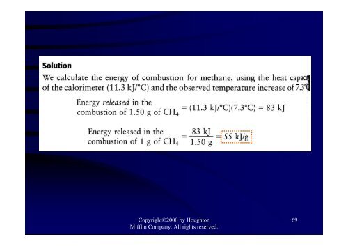 Ch 9 Energy, Enthalpy, and Thermochemistry