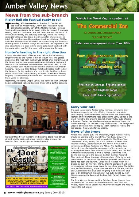Crown, Beeston, is Pub of the Year see p. 18 - Nottingham CAMRA