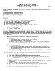 Diabetic Ketoacidosis Pathway - Children's Hospital Central California