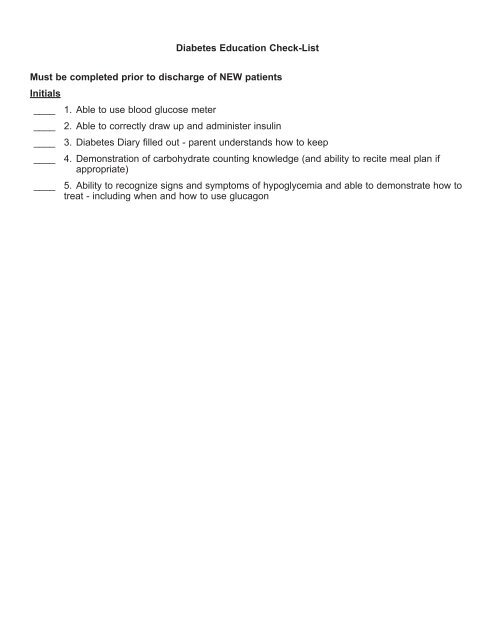 Diabetic Ketoacidosis Pathway - Children's Hospital Central California