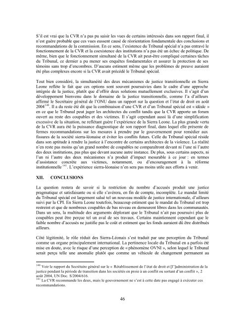 ÃTUDE DE CAS DE TRIBUNAUX HYBRIDES LE TRIBUNAL ...