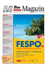 Zürich, 29. Januar – 1. Februar 09 - DnM Das neue Magazin