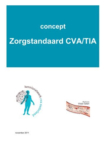 Concept Zorgstandaard CVA/TIA - Kngf