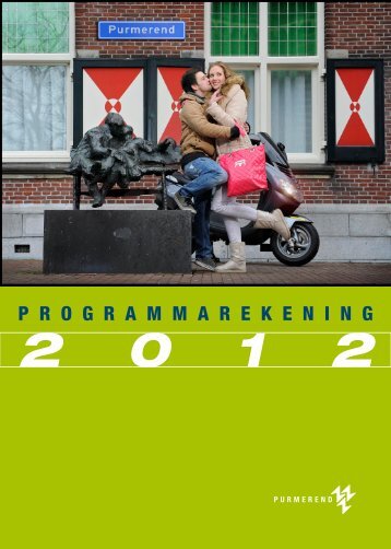 P R O G R A M M A R E K E N I N G - Gemeente Purmerend