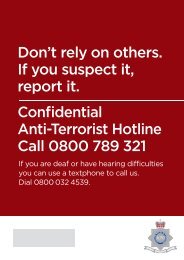 Don't rely on others. If you suspect it, report it. Confidential Anti ...