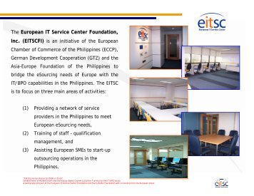 The European IT Service Center Foundation, - EITSC