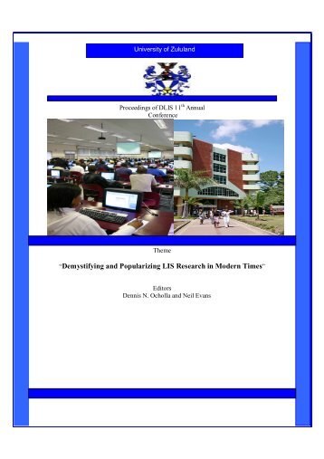 the Proceedings - Department of Information Studies