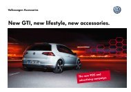 New GTI, new lifestyle, new accessories. - Volkswagen Zubehör