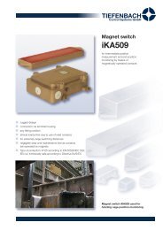 Magnet switch iKA168 - Tiefenbach Control Systems