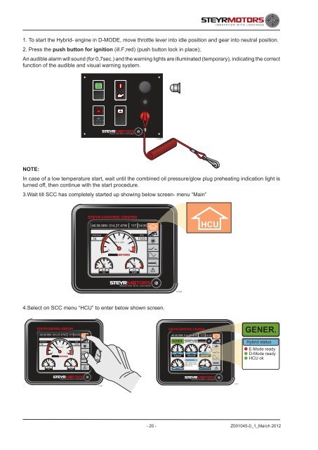 hybrid operation, maintenance and warranty manual - Steyr Motors