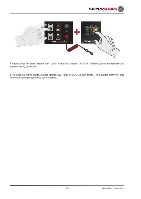 hybrid operation, maintenance and warranty manual - Steyr Motors