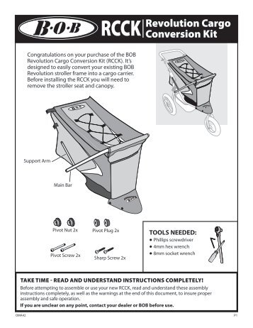 cargo carrier - BOB Trailers and Strollers