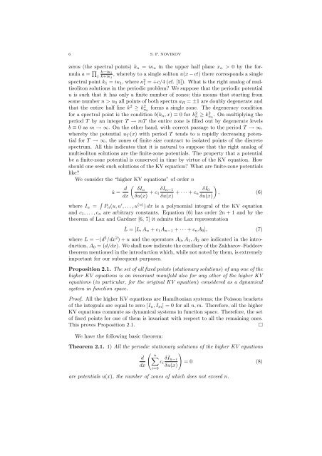 A periodic problem for the Korteweg-de Vries equations, I.