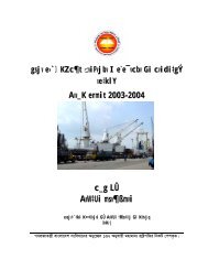 Report on Management and administration of Mongla Port Authority