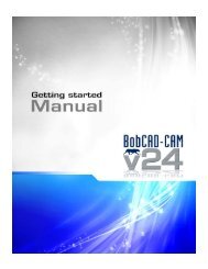 Mill Standard & Pro Manual - BobCAD-CAM