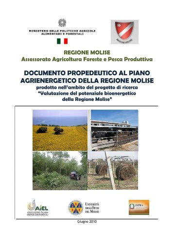 Piano Agrienergetico Regionale - Ufficio Europa