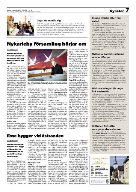 Kyrkpressen 18/2011 (PDF: 9.2MB)