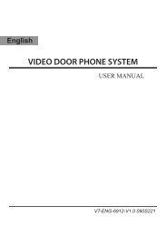 video door phone system - Schick Handel