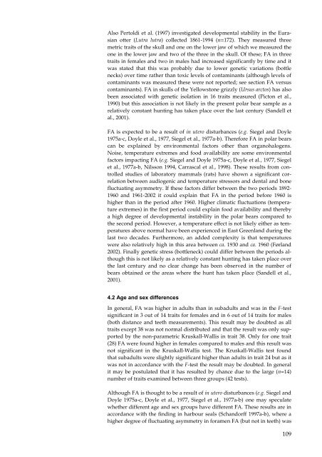 Organohalogen concentrations and a gross and histologic ...