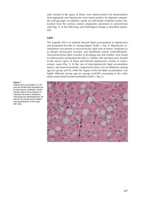 Organohalogen concentrations and a gross and histologic ...