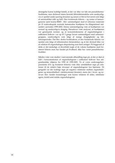 Organohalogen concentrations and a gross and histologic ...