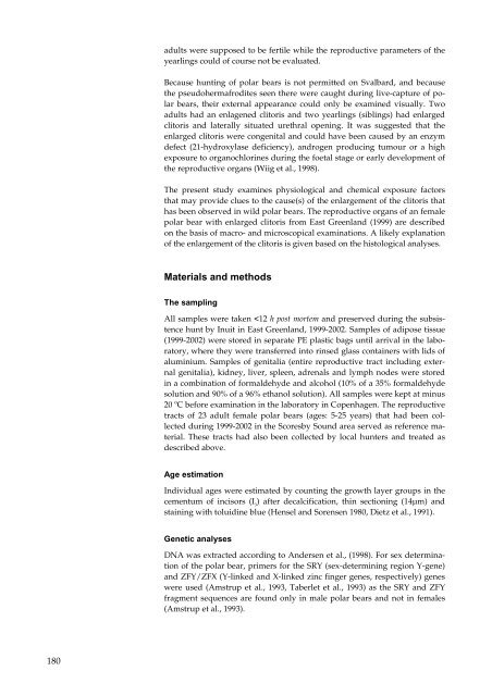 Organohalogen concentrations and a gross and histologic ...