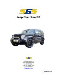 Jeep Cherokee KK - SGS