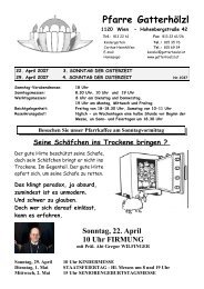 Wochenblatt Nr.1037 - Pfarre GatterhÃ¶lzl