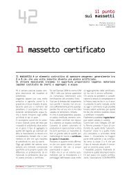 il massetto certificato - Conpaviper