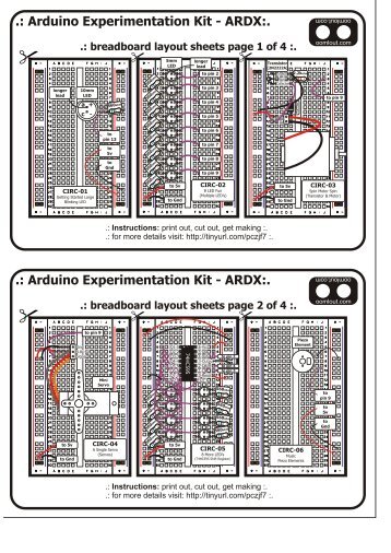 Arduino Experimentation Kit - ARDX:. .: Arduino ... - Oomlout