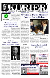 Wywiad z Pani¹ Minister Pracy - Ann¹ Kalat¹ - Nowy Kurier