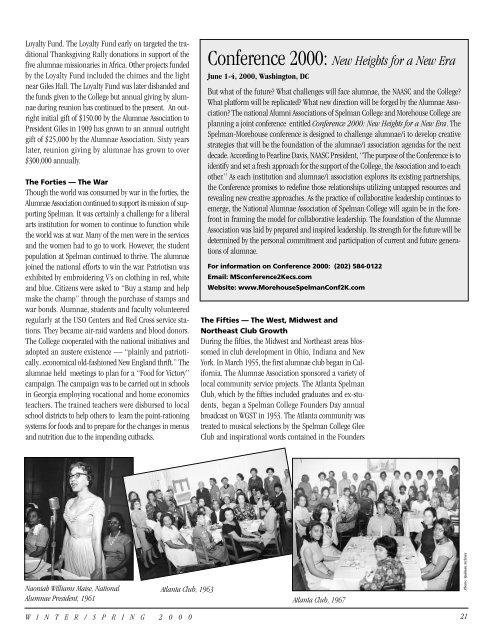 (Vol. 114 No. 1) Text (PDF) - Spelman College: Home