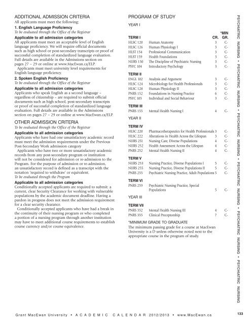 Academic Calendar 2012/2013