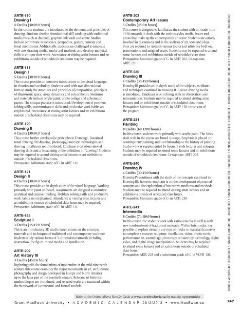 Academic Calendar 2012/2013