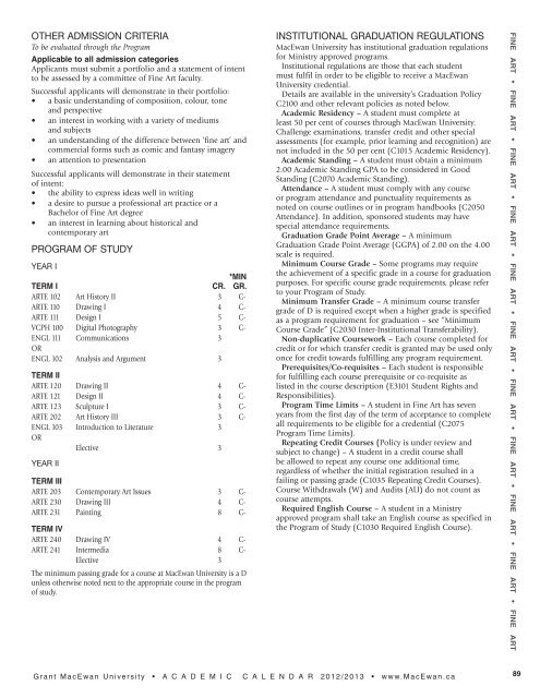 Academic Calendar 2012/2013