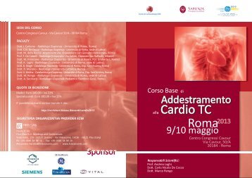 Cardio TC Cardio TC Roma - SIRM