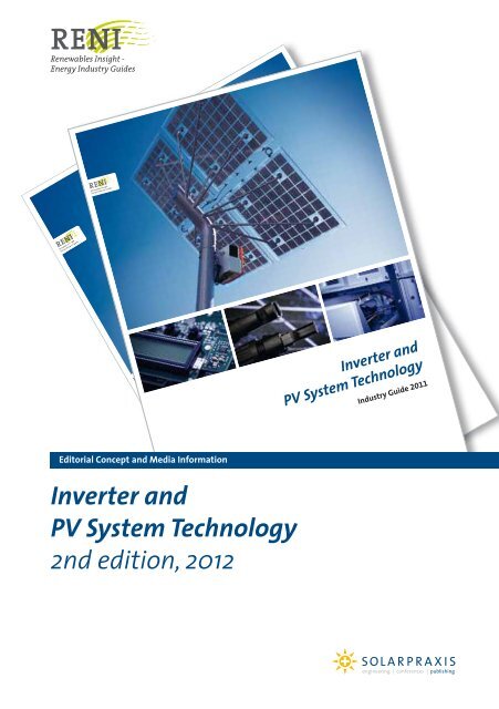Inverter and PV System Technology 2nd edition, 2012