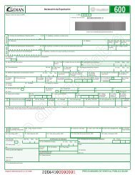 DeclaraciÃ³n de ExportaciÃ³n