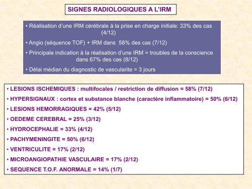 Les vascularites cÃ©rÃ©brales secondaires aux mÃ©ningites ...