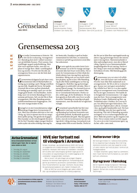 Avisa Grenseland nr. 6 - Byline