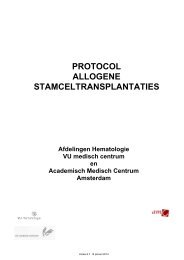 MATCH Protocol - AMC Hematologie