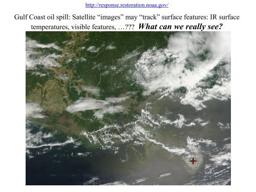 Satellite oceanography