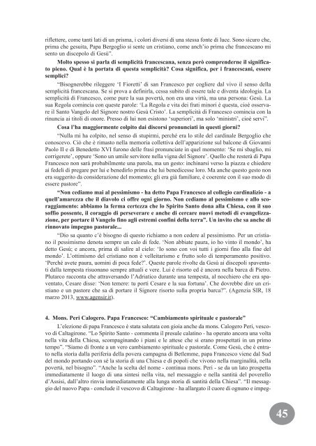 Notiziario dei Frati Cappuccini (aprile 2013) - go to site